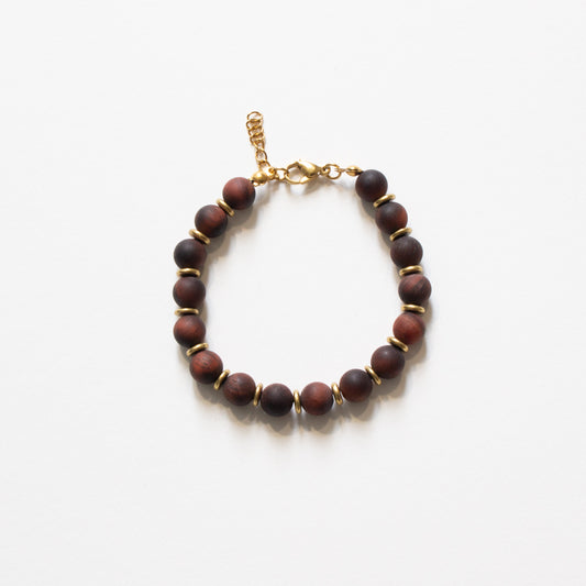 Bracelet oeil de taureau mat