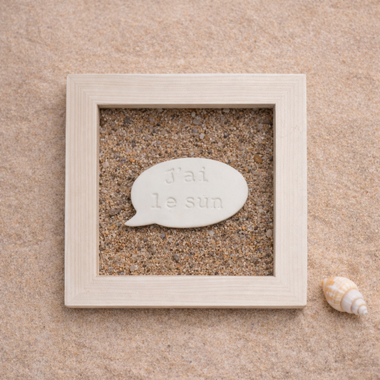 Petit cadre plage j'ai le sun