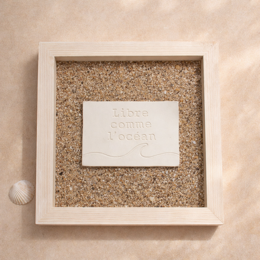 Cadre plage libre